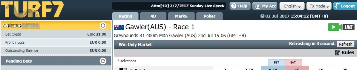 Banner do topo do site Turf7